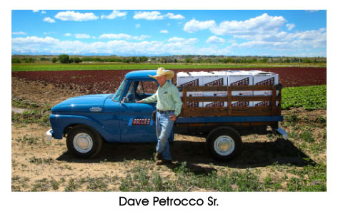 Photo of Dave Petrocco Sr. Owner of Petrocco Farms in Brighton, Colorado